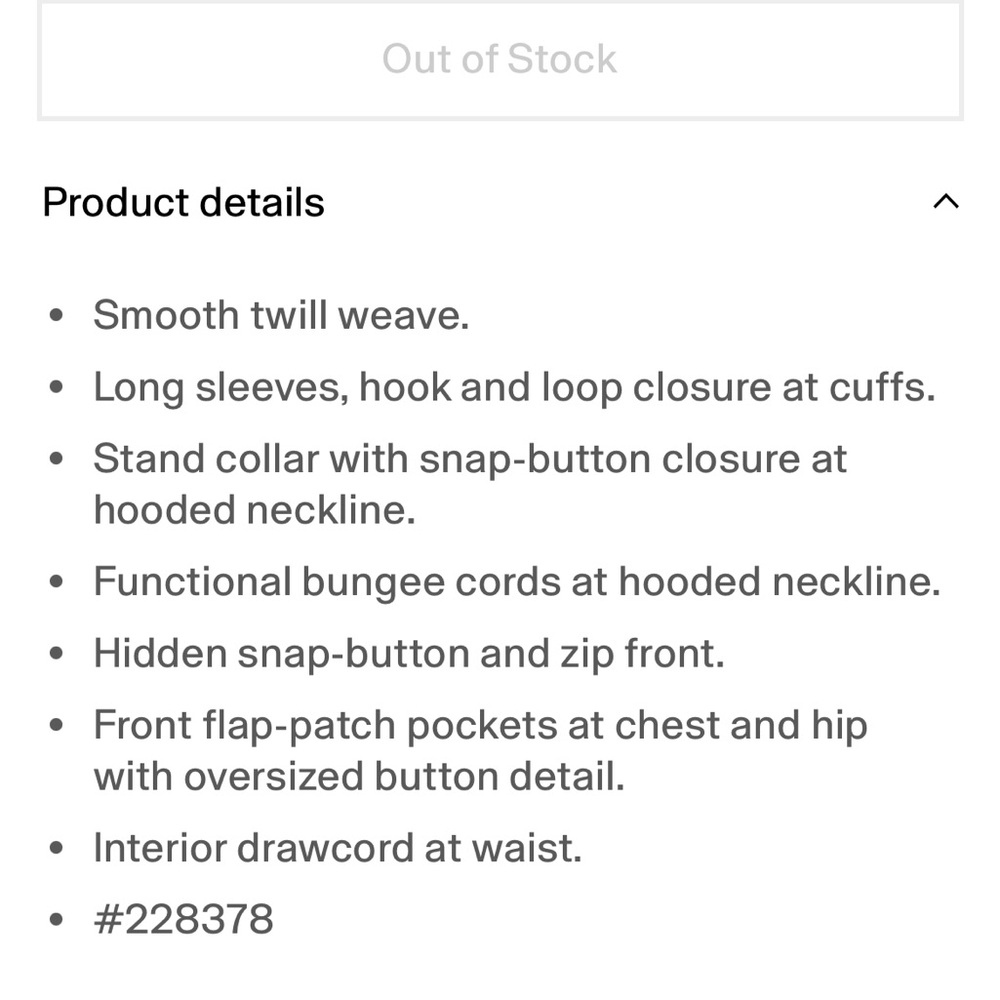 Like New GAP Olive Heavyweight Canvas Military Utility Field Jacket Men Unisex - Picture 16 of 16